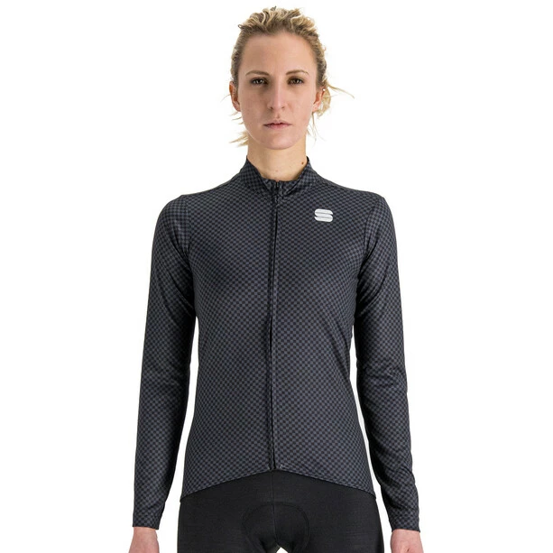 Sportful Checkmate Langarm Thermotrikot Damen Schwarz 3 Sportful Checkmate Langarm Thermotrikot Damen Schwarz