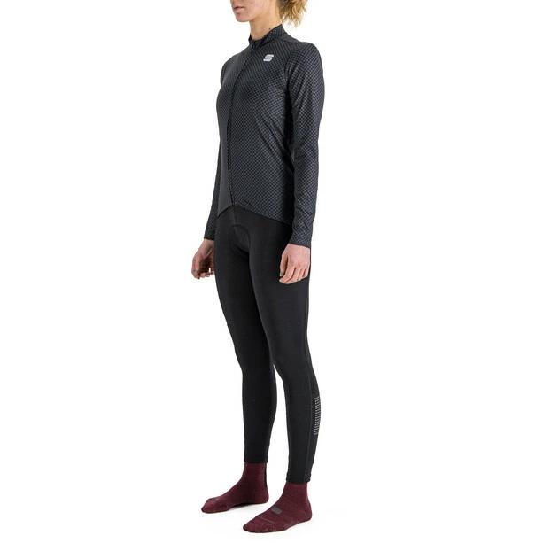 Sportful Checkmate Langarm Thermotrikot Damen Schwarz 5 Sportful Checkmate Langarm Thermotrikot Damen Schwarz – Bild 3