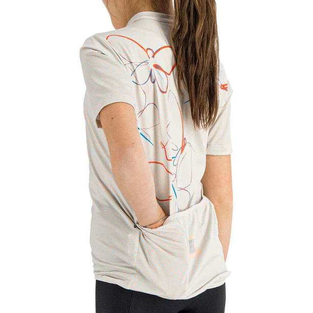 Sportful Checkmate Kurzarmtrikot Kinder Weiß 6 Sportful Checkmate Kurzarmtrikot Kinder Weiß – Bild 4