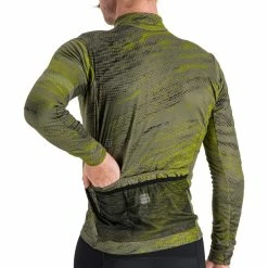 Sportful Cliff Supergiara Langarm Thermotrikot Herren Grün -Cityräder magasin en ligne sportful cliff supergiara ls thermal jersey men beetle guacamole black 5
