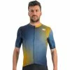 Sportful Rocket Trikot Herren Blau/gelb