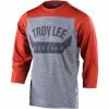 Troy Lee Designs Ruckus 3/4 Trikot Herren Grau/rot