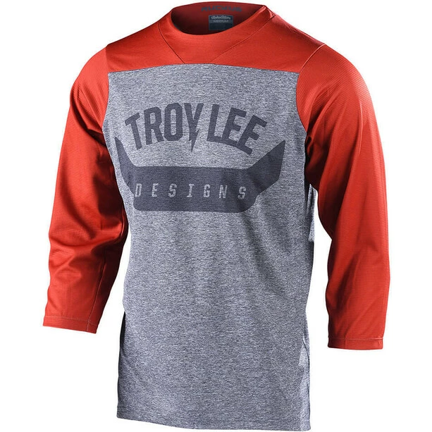 Troy Lee Designs Ruckus 3/4 Trikot Herren Grau/rot 3 Troy Lee Designs Ruckus 3/4 Trikot Herren Grau/rot