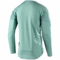 Troy Lee Designs Drift Langarm Trikot Herren Türkis -Cityräder magasin en ligne troy lee designs troy lee dseigns drift long sleeved jersey men green 2