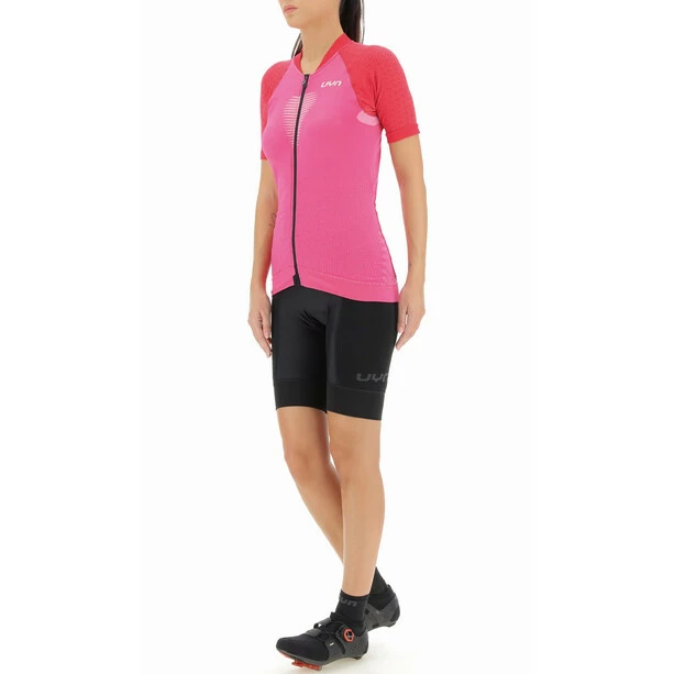 UYN Granfondo Kurzarm Biking Shirt Damen Pink 6 UYN Granfondo Kurzarm Biking Shirt Damen Pink – Bild 4