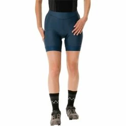 VAUDE Advanced IV Shorts Damen Blau -Cityräder magasin en ligne vaude advanced iv shorts women dark sea 3