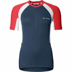 VAUDE Advanced IV Trikot Damen Blau/rot