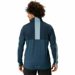 VAUDE All Year Moab T-Shirt Mit Durchgehendem Reißverschluss Herren Blau 10 VAUDE All Year Moab T-Shirt Mit Durchgehendem Reißverschluss Herren Blau -Cityräder magasin en ligne vaude all year moab full zip t shirt men dark sea uni 3