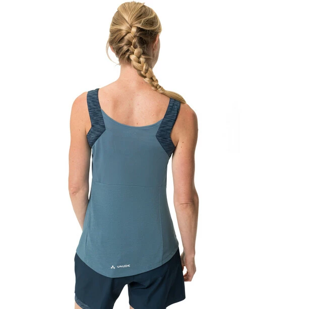 VAUDE Altissimi Ärmelloses Shirt Damen Blau 6 VAUDE Altissimi Ärmelloses Shirt Damen Blau – Bild 4