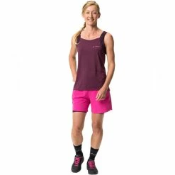 VAUDE Altissimi Ärmelloses Shirt Damen Lila -Cityräder magasin en ligne vaude altissimi sl shirt women cassis 5