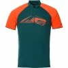VAUDE Altissimo Pro Kurzarm Shirt Herren Petrol/orange -Cityräder magasin en ligne vaude altissimo pro ss shirt men mallard green 1