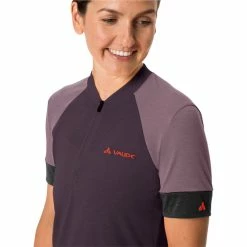 VAUDE Altissimo Q-Zip Shirt Damen Lila 12 VAUDE Altissimo Q-Zip Shirt Damen Lila -Cityräder magasin en ligne vaude altissimo q zip shirt women blackberry 5