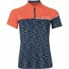 VAUDE Altissimo Shirt Damen Blau -Cityräder magasin en ligne vaude altissimo shirt women dark sea 1