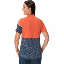 VAUDE Altissimo Shirt Damen Blau -Cityräder magasin en ligne vaude altissimo shirt women dark sea 4