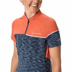 VAUDE Altissimo Shirt Damen Blau -Cityräder magasin en ligne vaude altissimo shirt women dark sea 5