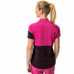 VAUDE Altissimo Kurzarm Shirt Damen Pink 11 VAUDE Altissimo Kurzarm Shirt Damen Pink -Cityräder magasin en ligne vaude altissimo ss shirt women lychee 4
