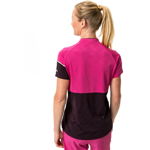 VAUDE Altissimo Kurzarm Shirt Damen Pink 6 VAUDE Altissimo Kurzarm Shirt Damen Pink – Bild 4