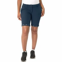 VAUDE Cyclist Shorts Damen Blau -Cityräder magasin en ligne vaude cyclist shorts women dark sea 3