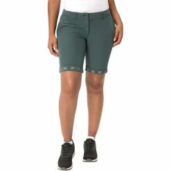 VAUDE Cyclist Shorts Damen Petrol -Cityräder magasin en ligne vaude cyclist shorts women dusty forest 3