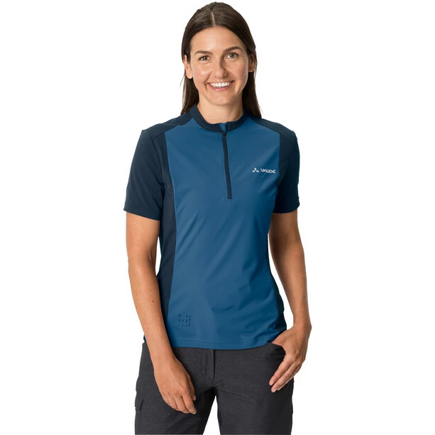 VAUDE Escape Shirt Mit 1/2 Reißverschluss Damen Blau 3 VAUDE Escape Shirt Mit 1/2 Reißverschluss Damen Blau