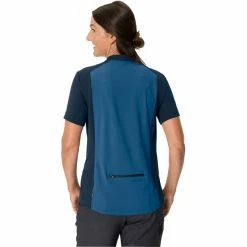 VAUDE Escape Shirt Mit 1/2 Reißverschluss Damen Blau 8 VAUDE Escape Shirt Mit 1/2 Reißverschluss Damen Blau -Cityräder magasin en ligne vaude escape half zip shirt women ultramarine 2