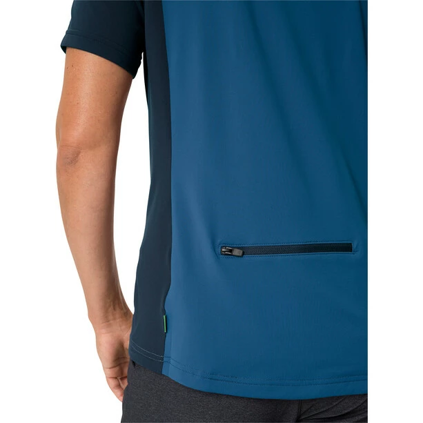 VAUDE Escape Shirt Mit 1/2 Reißverschluss Damen Blau 6 VAUDE Escape Shirt Mit 1/2 Reißverschluss Damen Blau – Bild 4