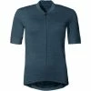 VAUDE Kuro Full-Zip Trikot Damen Blau -Cityräder magasin en ligne vaude kuro full zip tricot women dark sea uni 1