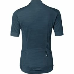 VAUDE Kuro Full-Zip Trikot Damen Blau -Cityräder magasin en ligne vaude kuro full zip tricot women dark sea uni 2