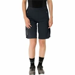 VAUDE Kuro Shorts Damen Schwarz -Cityräder magasin en ligne vaude kuro shorts women black 3
