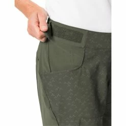 VAUDE Ledro Print Shorts Damen Oliv -Cityräder magasin en ligne vaude ledro print shorts women khaki 6