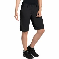 VAUDE Ledro Shorts Damen Schwarz -Cityräder magasin en ligne vaude ledro shorts women black 3