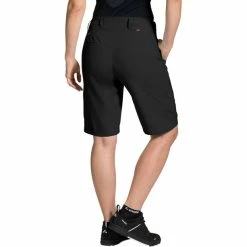 VAUDE Ledro Shorts Damen Schwarz -Cityräder magasin en ligne vaude ledro shorts women black 4