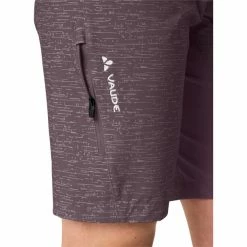 VAUDE Ligure Shorts Damen Lila -Cityräder magasin en ligne vaude ligure shorts women blackberry 6