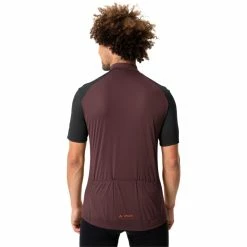 VAUDE Matera Kurzarmtrikot Mit 1/2 Reißverschluss Herren Schwarz -Cityräder magasin en ligne vaude matera half zip ss tricot men black 4