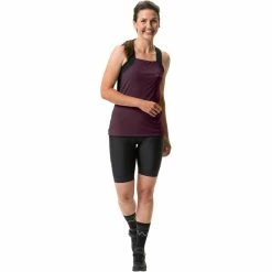 VAUDE Matera Ärmelloses Shirt Damen Lila -Cityräder magasin en ligne vaude matera sl shirt women cassis 5