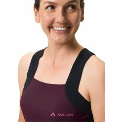 VAUDE Matera Ärmelloses Shirt Damen Lila -Cityräder magasin en ligne vaude matera sl shirt women cassis 6
