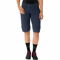 VAUDE Moab IV Shorts Damen Blau -Cityräder magasin en ligne vaude moab iv shorts women dark sea 3