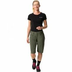 VAUDE Moab IV Shorts Damen Oliv -Cityräder magasin en ligne vaude moab iv shorts women khaki 5