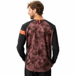VAUDE Moab Pro Langarmshirt Herren Rot -Cityräder magasin en ligne vaude moab pro ls shirt men dark oak 4