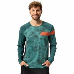 VAUDE Moab Pro Langarmshirt Herren Grün -Cityräder magasin en ligne vaude moab pro ls shirt men mallard green 3