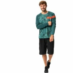 VAUDE Moab Pro Langarmshirt Herren Grün -Cityräder magasin en ligne vaude moab pro ls shirt men mallard green 5