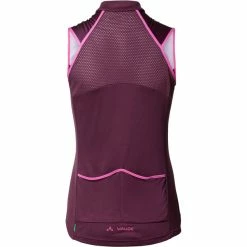 VAUDE Posta Full-Zip Trikot Ohne Ärmel Damen Lila -Cityräder magasin en ligne vaude posta full zip sl tricot women cassis 2