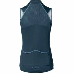 VAUDE Posta Full-Zip Trikot Ohne Ärmel Damen Blau -Cityräder magasin en ligne vaude posta full zip sl tricot women dark sea uni 2