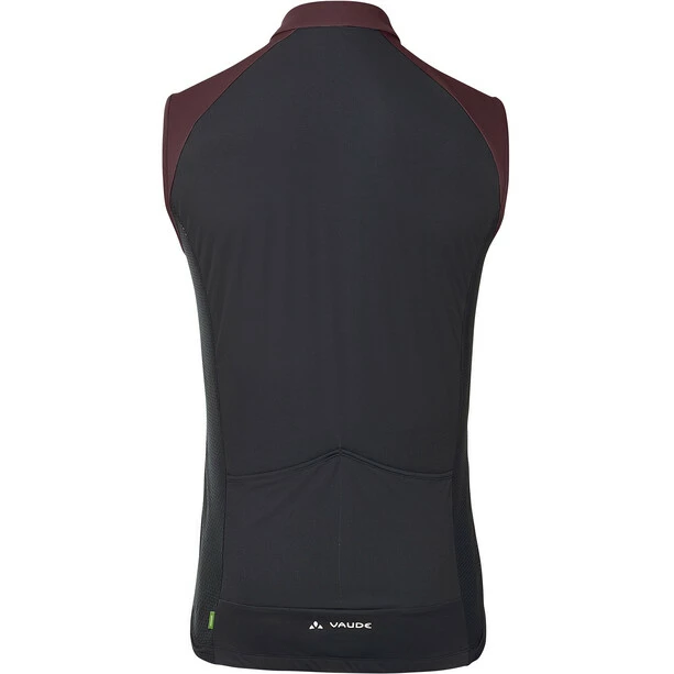 VAUDE Posta Full Zip Trikot Ärmellos Herren Rot/schwarz 3 VAUDE Posta Full Zip Trikot Ärmellos Herren Rot/schwarz – Bild 2