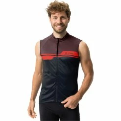 VAUDE Posta Full Zip Trikot Ärmellos Herren Rot/schwarz 9 VAUDE Posta Full Zip Trikot Ärmellos Herren Rot/schwarz -Cityräder magasin en ligne vaude posta full zip sleeveless tricot men dark oak 3