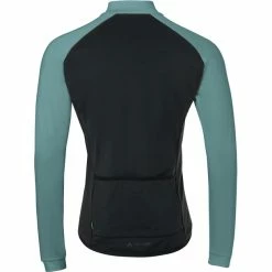VAUDE Posta Langarm Trikot Herren Schwarz/petrol -Cityräder magasin en ligne vaude posta ls tricot men dusty moss 2