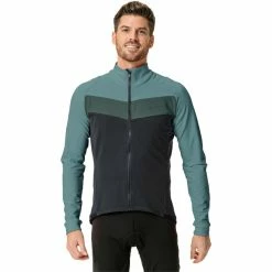 VAUDE Posta Langarm Trikot Herren Schwarz/petrol -Cityräder magasin en ligne vaude posta ls tricot men dusty moss 3