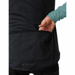 VAUDE Posta Langarm Trikot Herren Schwarz/petrol -Cityräder magasin en ligne vaude posta ls tricot men dusty moss 5