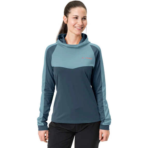 VAUDE Qimsa II Langarm Shirt Damen Blau 5 VAUDE Qimsa II Langarm Shirt Damen Blau – Bild 3