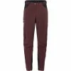 VAUDE Qimsa II S/S+L/S Softshell Hose Herren Rot -Cityräder magasin en ligne vaude qimsa ii s s l s softshell pants men dark oak 1